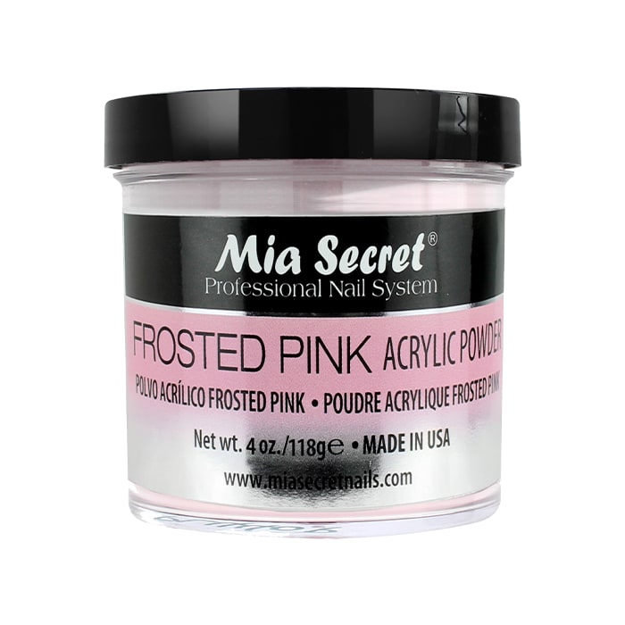 FROSTED PINK ACRYLIC POWDER 4 OZ1