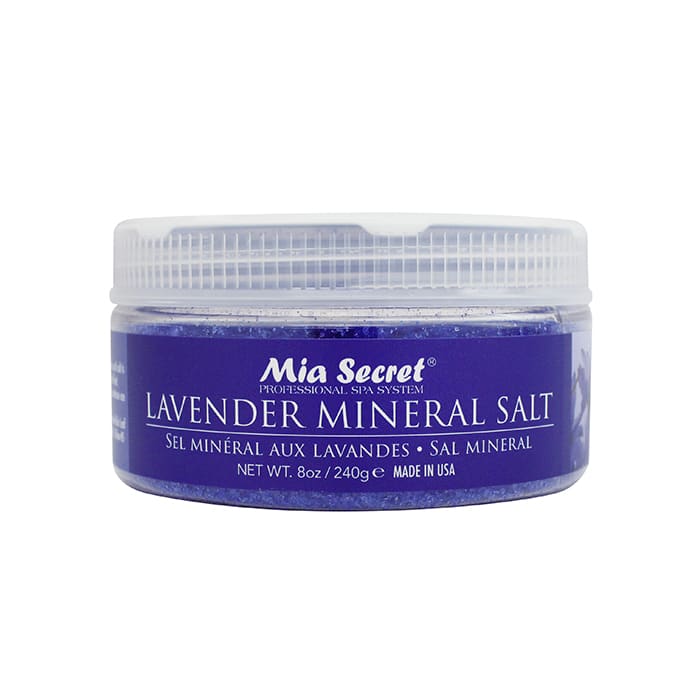 LAVENDER MINERAL SALT 8 OZ4