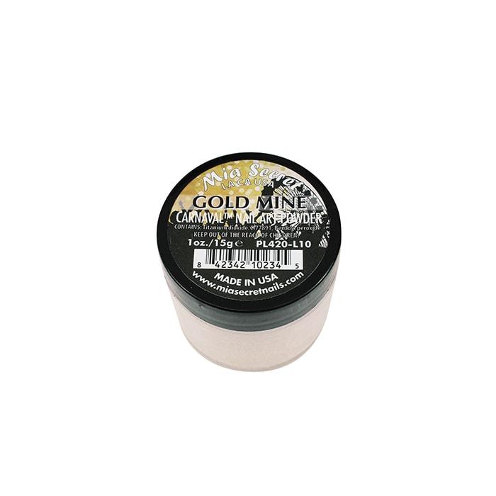 GOLD MINE CARNAVAL NAIL ART POWDER 1 OZ1