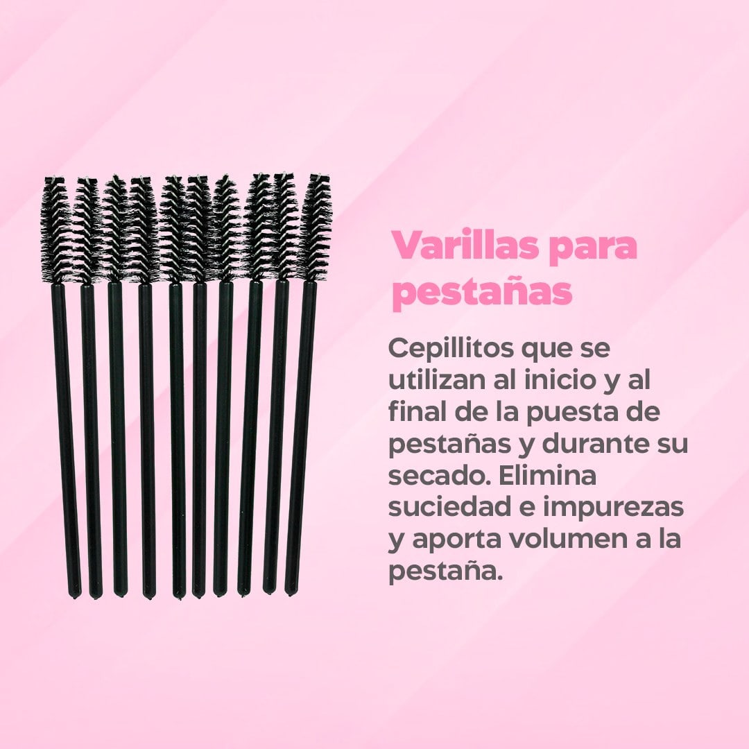CEPILLO PARA PESTAÑAS 10 PCS1