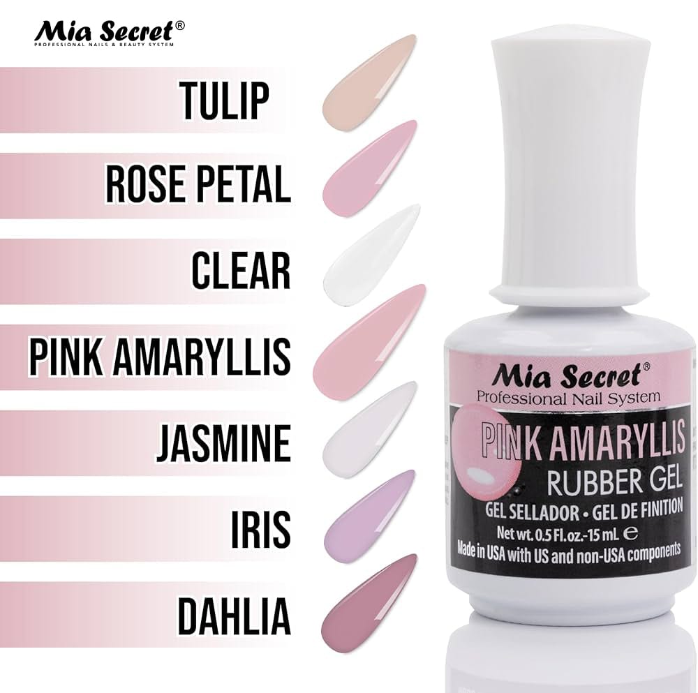 RUBBER GEL PINK AMARYLLIS1