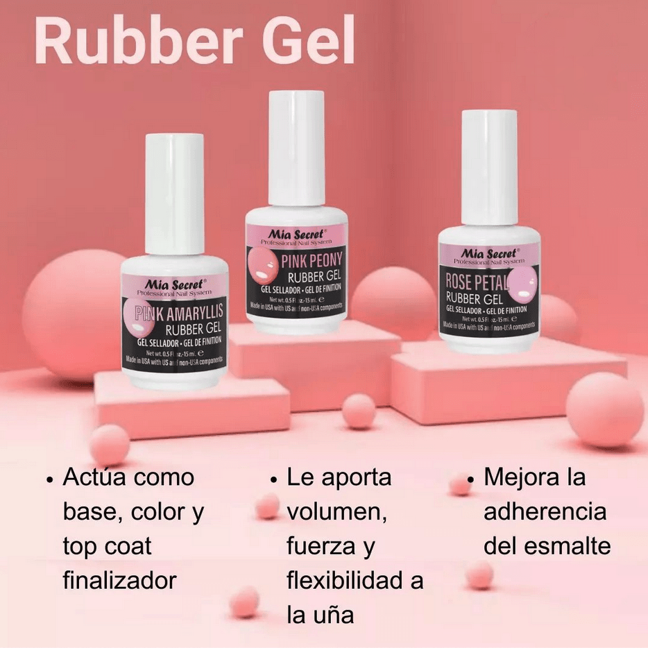RUBBER GEL PINK AMARYLLIS2