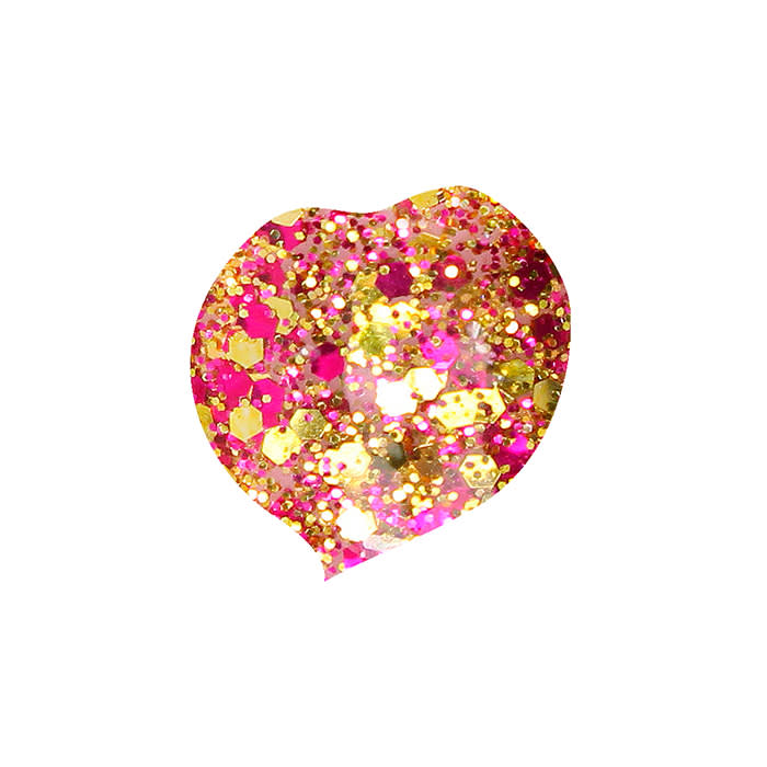 GELUX FUCHSIA GLITTER1