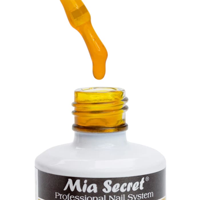 GLAZE GEL NAIL POLISH AMBER 0.5 OZ1
