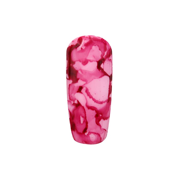 BURGUNDY MARBLE NAIL POLISH1