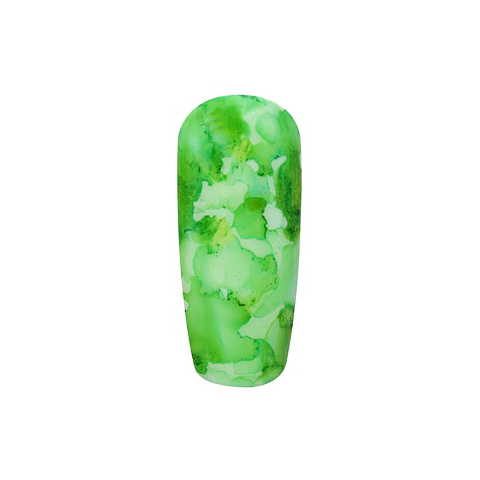 GREEN MARBLE NAIL POLISH1