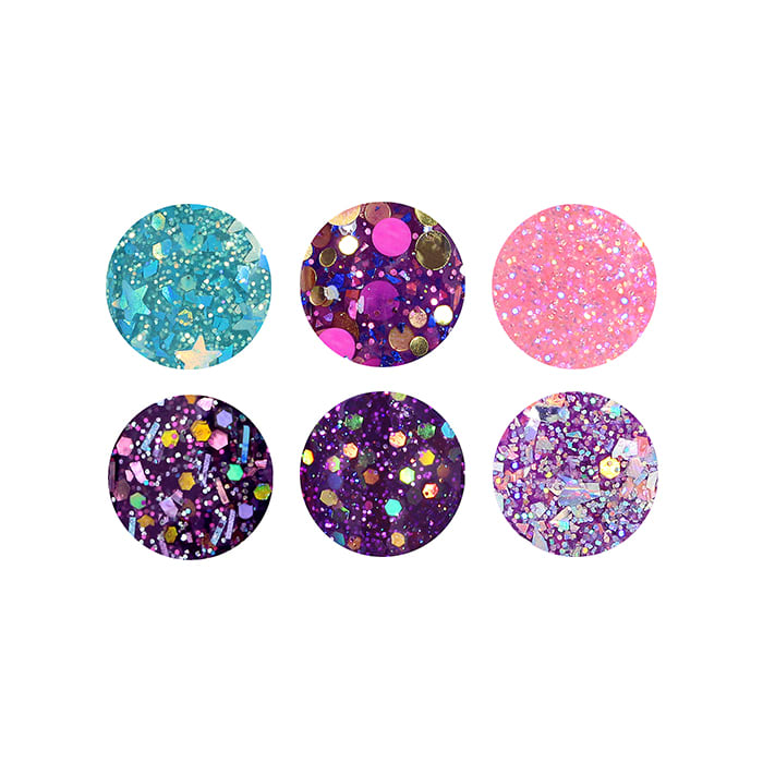 COLECCIÓN LAS VEGAS X6 NAIL ART POWDER1