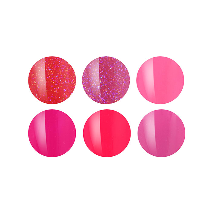 COLECCIÓN I LOVE PINK NAIL ART POWDER X61
