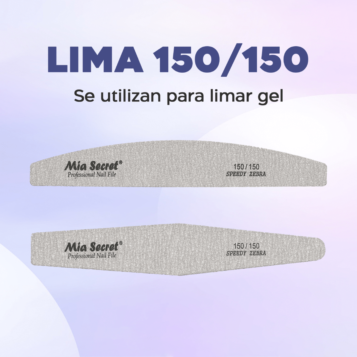 LIMA MEDIA LUNA ZEBRA 150/1501