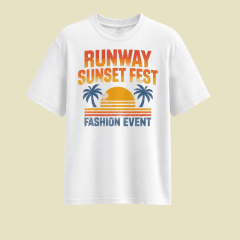 Polera Exclusiva – Edición Runway Sunset Fest (Estilo Vintage)