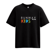 Polera Exclusiva – Edición Runway Elite kids (Negra)