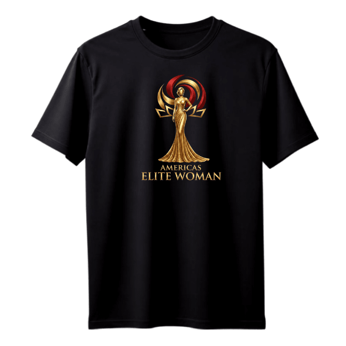 Polera Exclusiva – Edición Americas Elite Woman (Negra)1