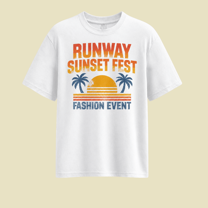 Polera Exclusiva – Edición Runway Sunset Fest (Estilo Vintage)1