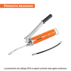 Engrasadora 14 oz, 10000 PSI con grip antiderrapante