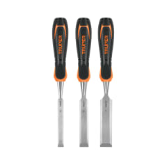 Juego de 3 formones mango Comfort Grip, Truper