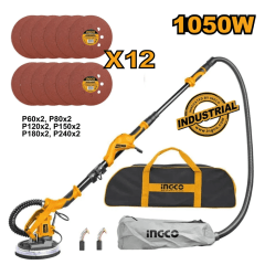 Ingco Lijadora De Pared Techo Dws10501 Amarillo/negro 50 Hz/60 Hz