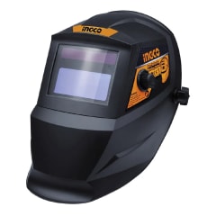 Casco Careta Para Soldar Fotosensible Automatico Ingco Color Negro Liso