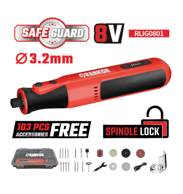 Minigrinder 8v Litio RLIG08012