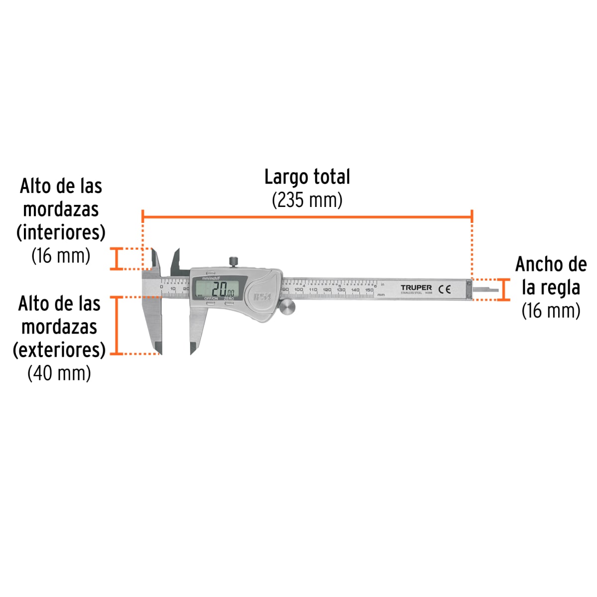 Calibrador Digital Truper2