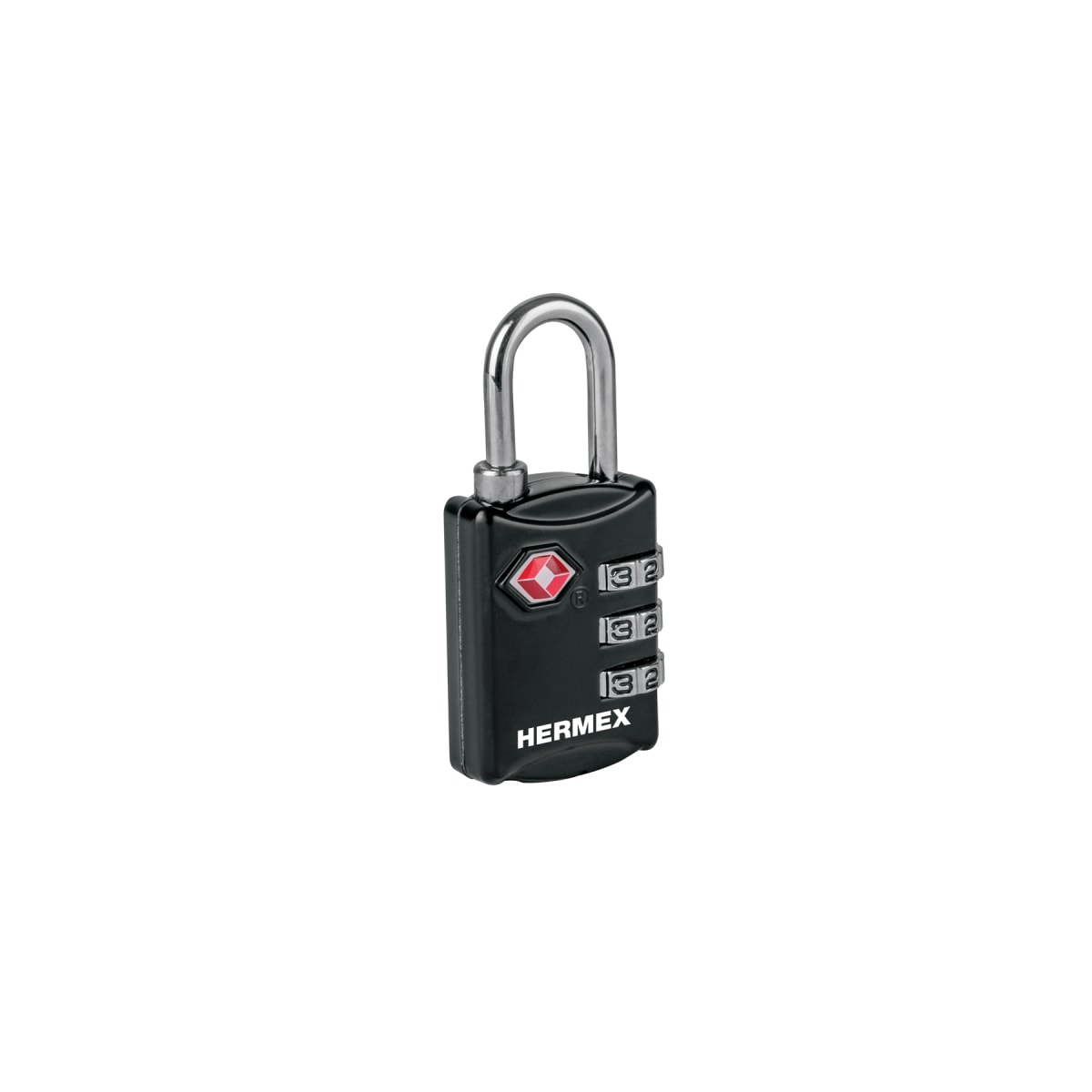 Candado Maletero De Combinación 27mm Tsa Hermex 46291 Negro1