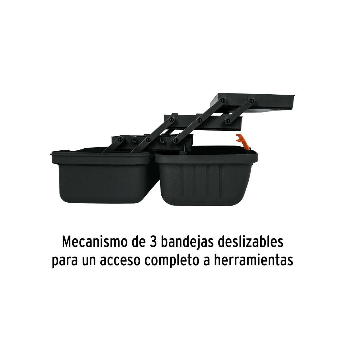 Caja para pesca de 16 con 3 bandejas deslizables, Truper4
