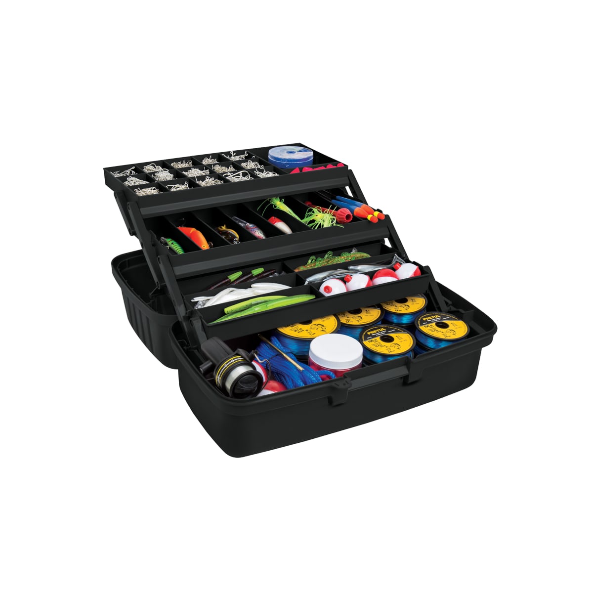 Caja para pesca de 16 con 3 bandejas deslizables, Truper1