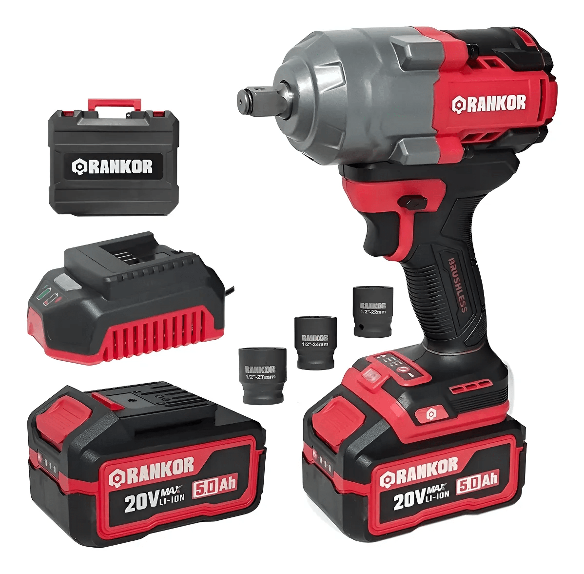 Llaves de impacto 20v litio 1000 nm RLIW200031