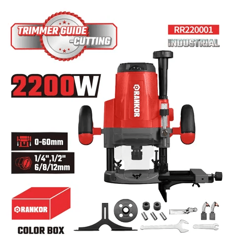 Fresadora para madera 2200w RR2200013