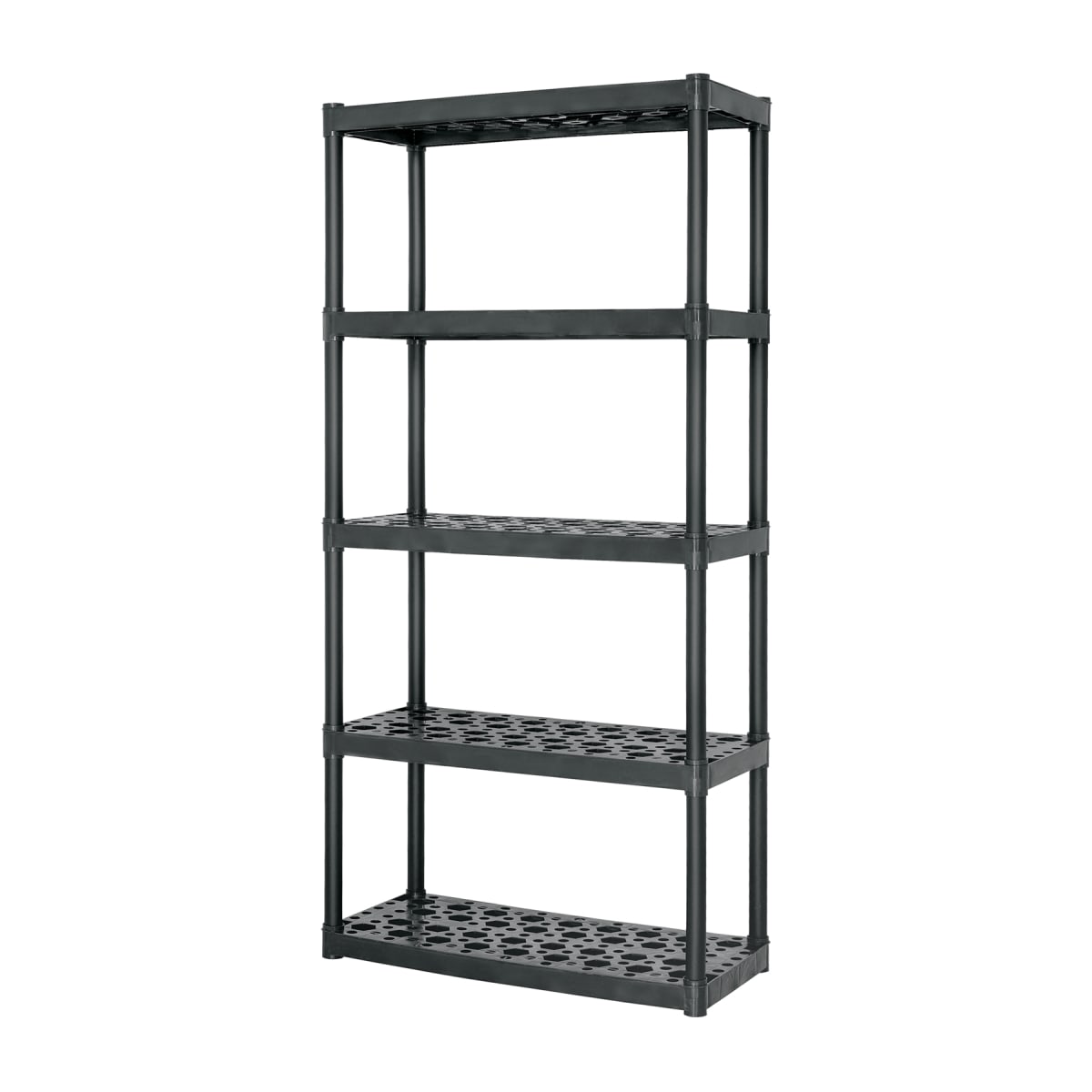 Estante Repisas Polipropileno 5 Niveles Truper 19943 Negro 340kg1