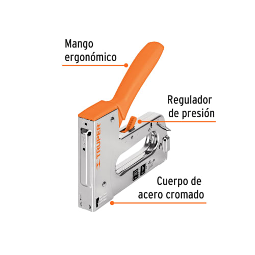 Engrapadora / clavadora tipo pistola, Truper3