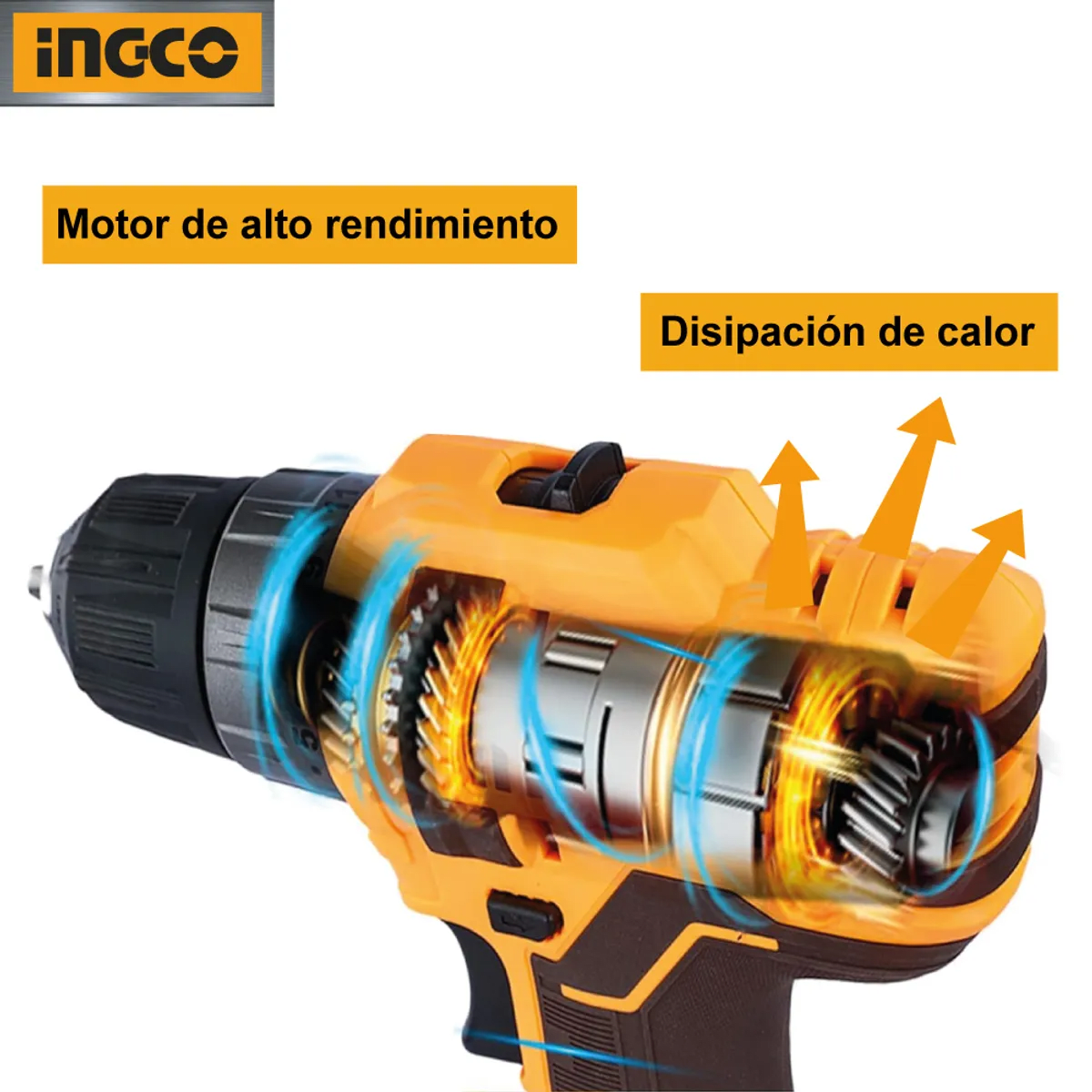 CDLI200518
Taladro inalámbrico 20V+CARGADOR
+BATERIA2.0Ah ACC15+13