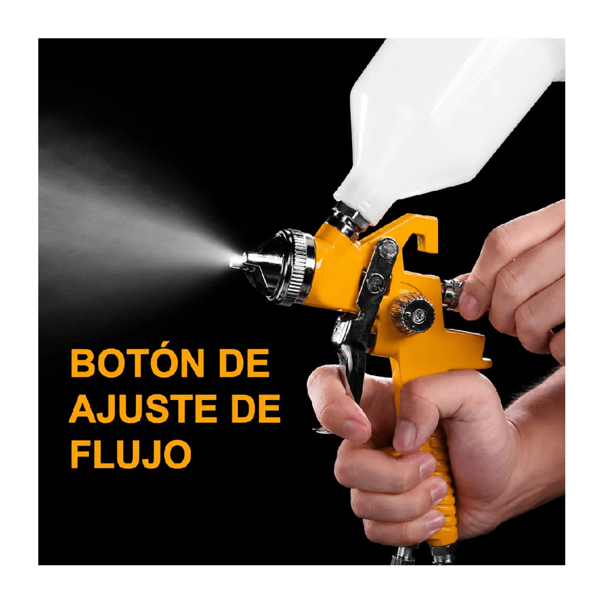 ASG1061 Pistola de pulverización HVLP 600CC4