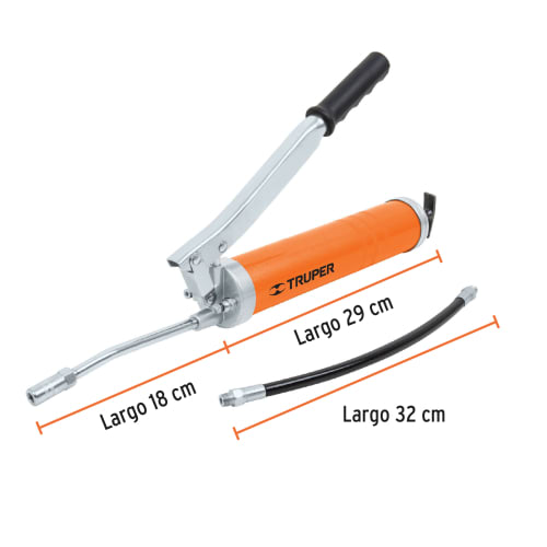 Engrasadora 14 oz, 10000 PSI con grip antiderrapante4