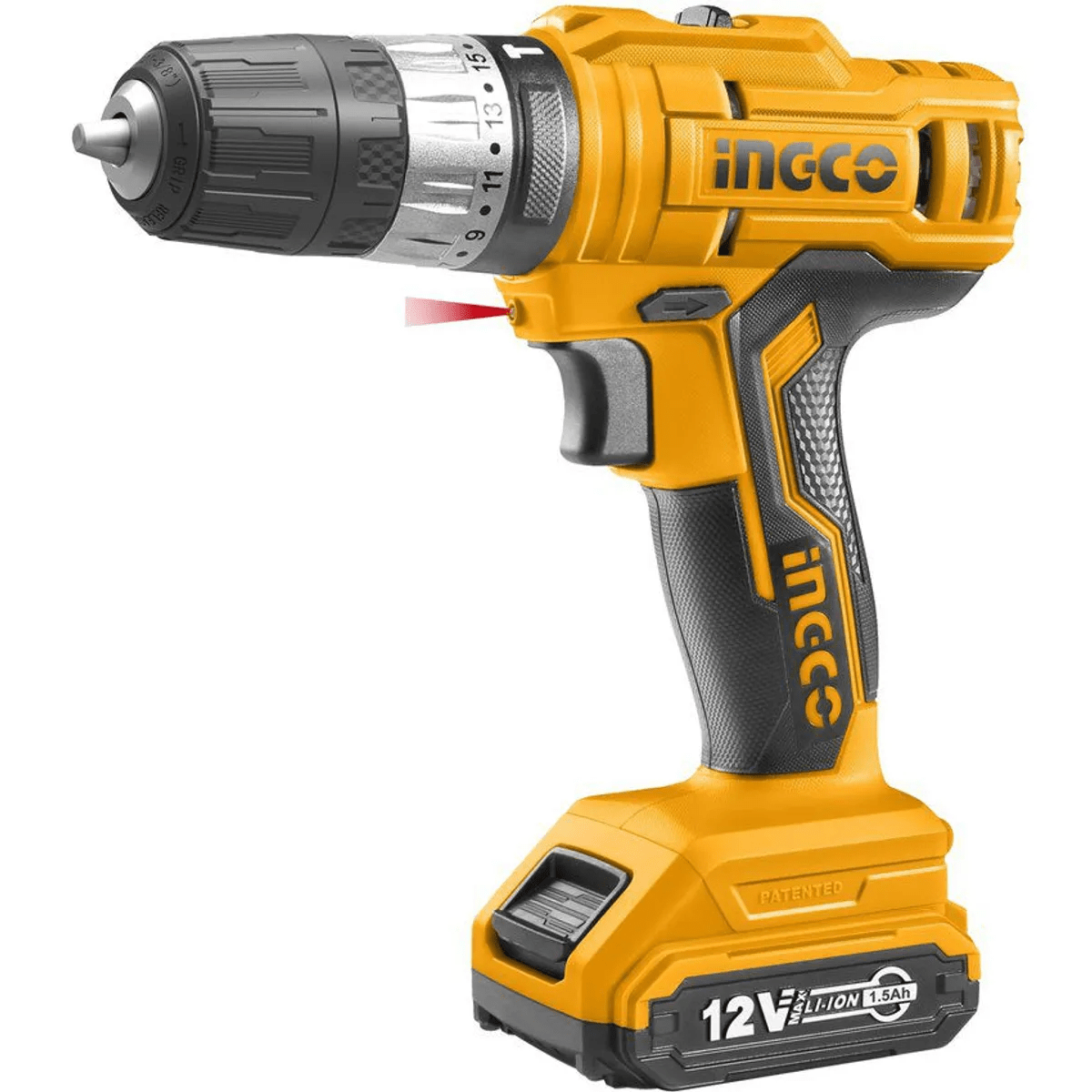 CIDLI12202 TALADRO CON PERCUTOR INALAMBRICO 12V 20N.m +2BAT2