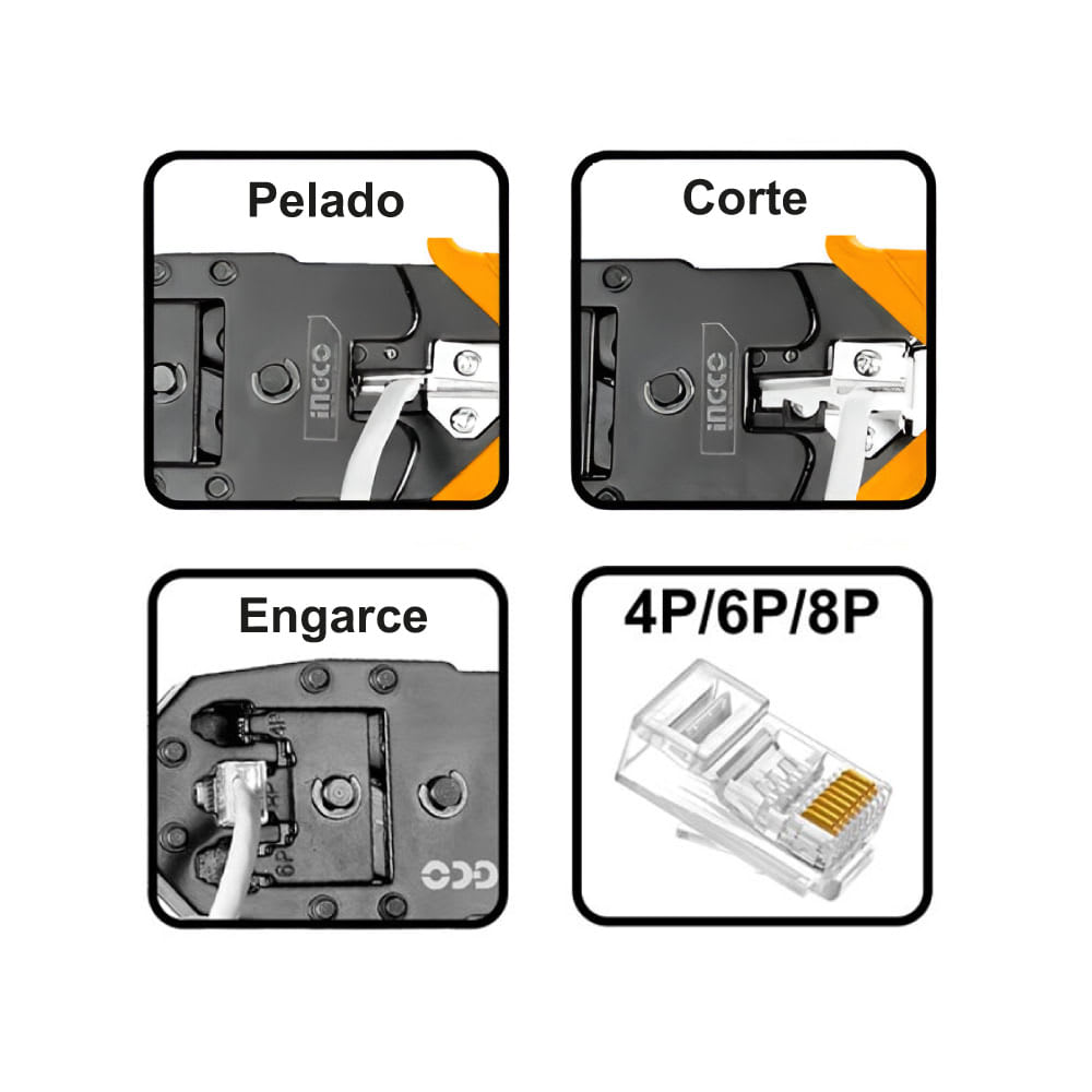 HMPC1468P
Pelacables 8”3