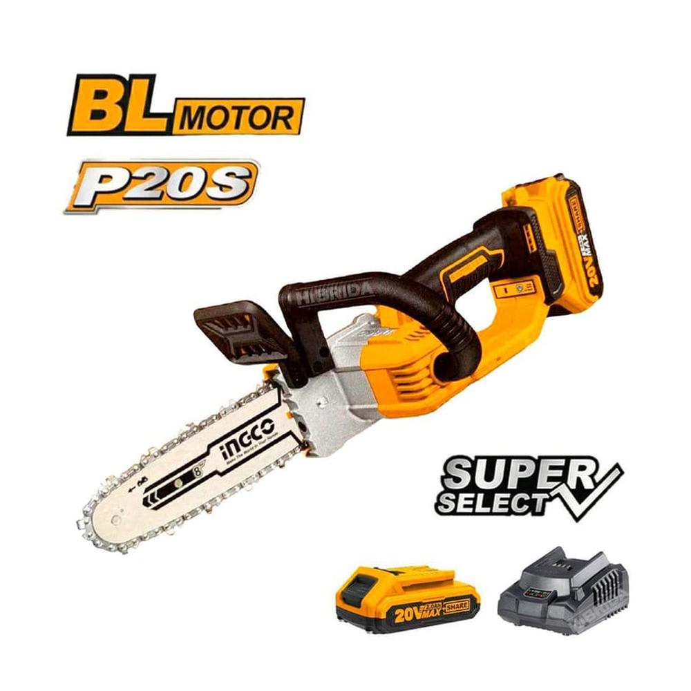 CGSLI20851
Sierra de cadena de 20V 8(20cm)2