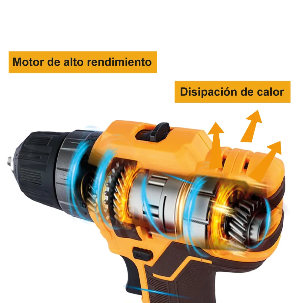 CDLI1218 TALADO ATORNILLADOR INALANBRICO 12V COM BATERIA 1.5A3