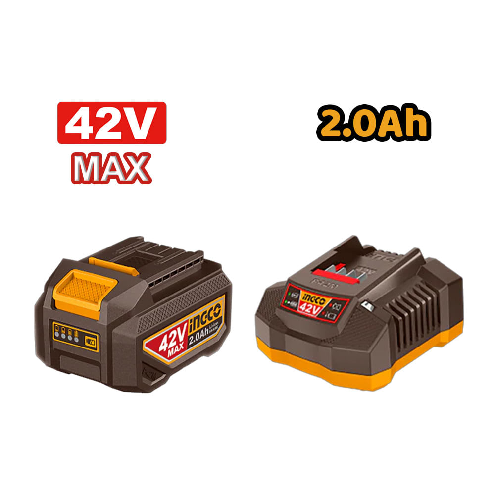CIWLI42461 LLAVE DE IMPACTO INALAMBRICA 42V 460N.m. +BAT+CARGADO R+ACCESORIOS4