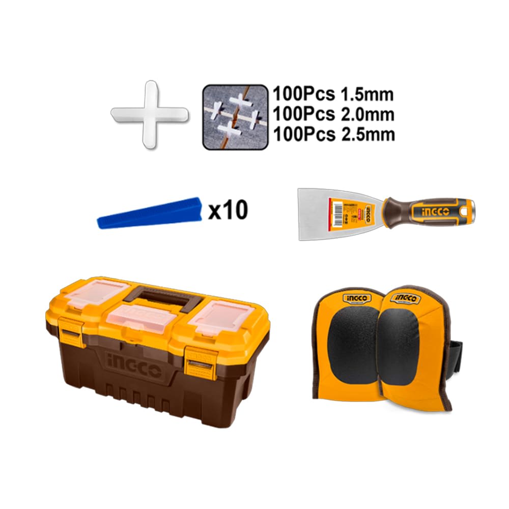 CTVLI20018 Máquina vibradora de baldosas inalámbrica 20V 130MM(5-1/9'') 60KG +BAT+CARGADO R+ACCESORI2