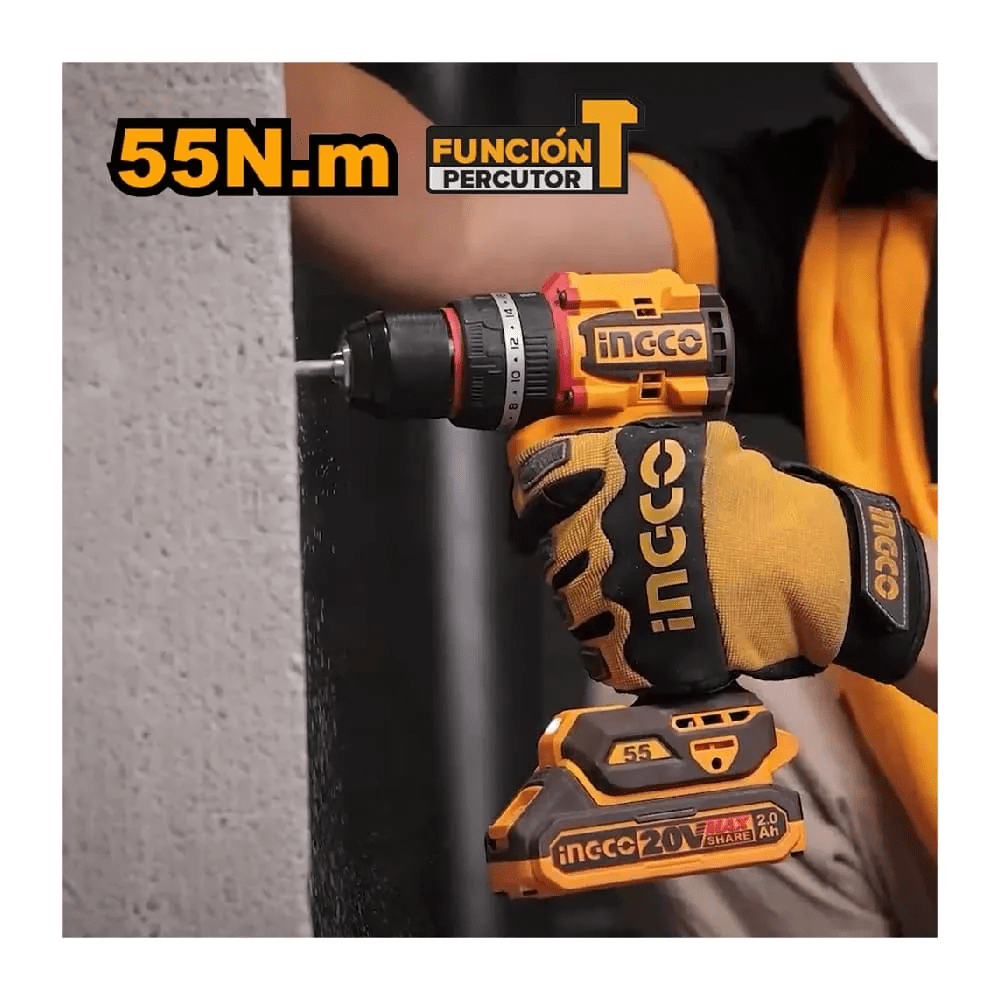 CIDLI205581 TALADRO CON PERCUTOR 55N.M. SOLO3