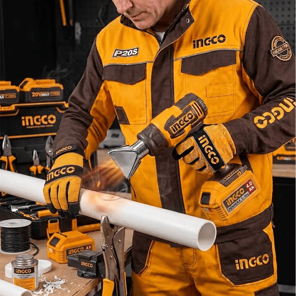 HGLI20085 Pistola
de Calor 20V
300/580°C
+BAT+CARGADO
R+MALETIN+ACC
ESORIOS2