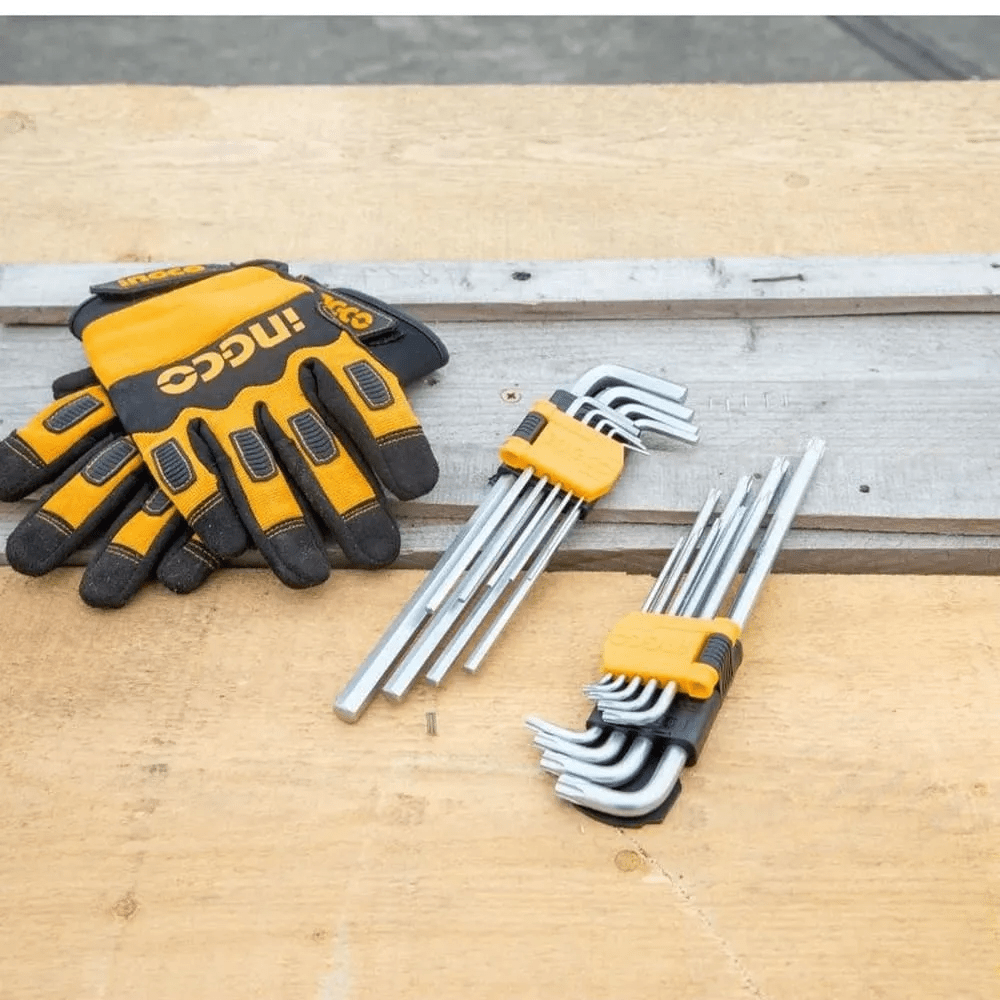HHKSET0181 JUEGO COMBINADO 9
LLAVE ALLEN 9 LLAVE TORX3