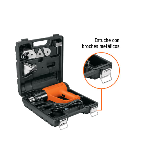 Pistola de calor profesional de 1800 W, 220 V, Truper6