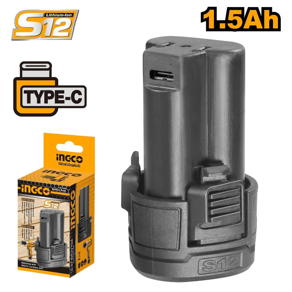 FBLI12153 batteria litio 12v 1.5Ah
S12-1  USB type-C2