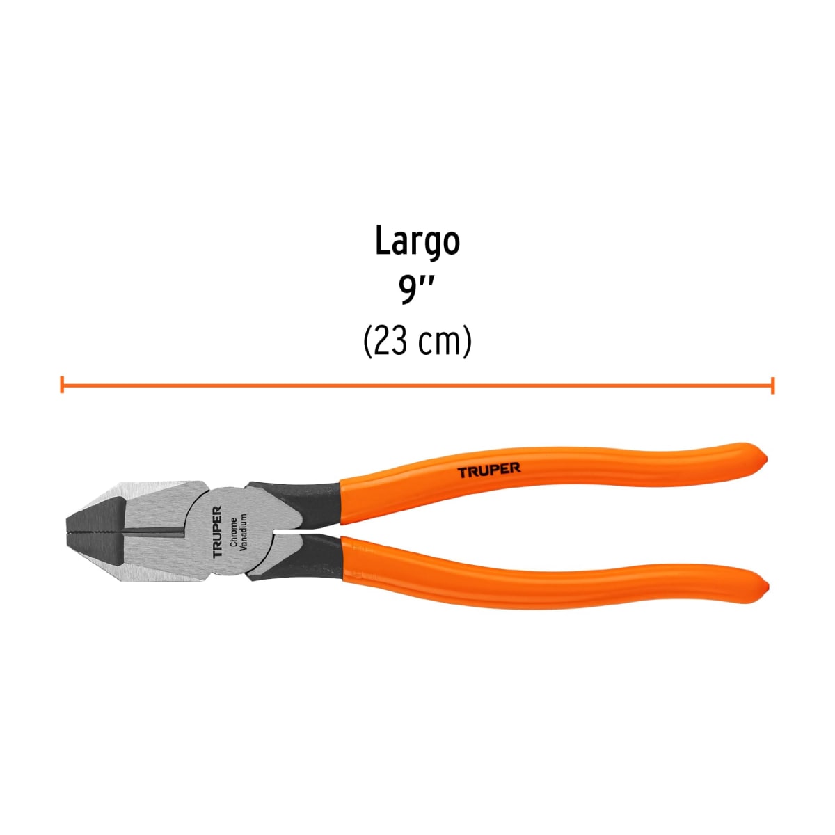 Alicate universal profesional 9 mango de PVC, Truper3