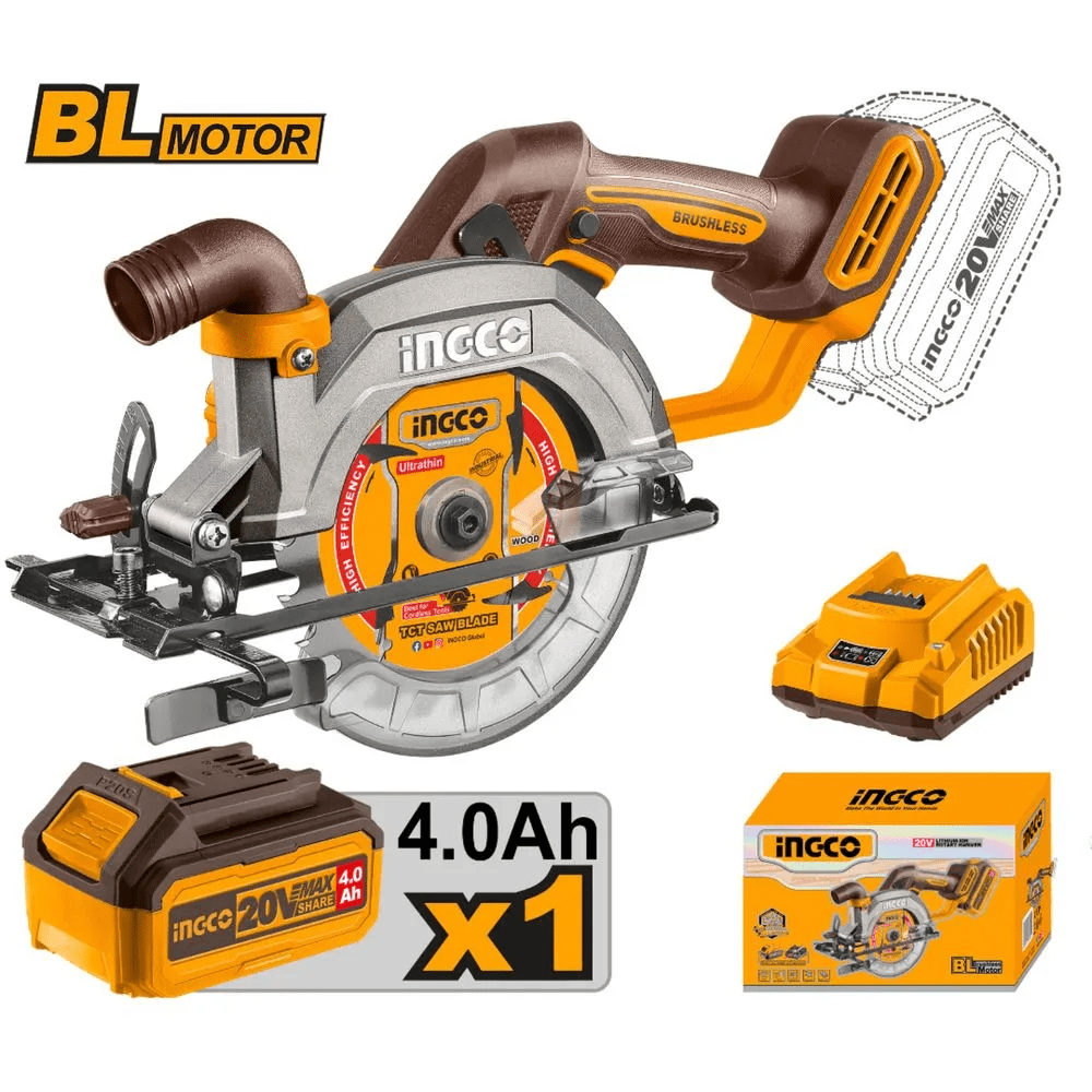 CSLI14021 SIERRA CIRCULAR INALAMBRICA 20V 140MM
+BAT+CARGADO R4