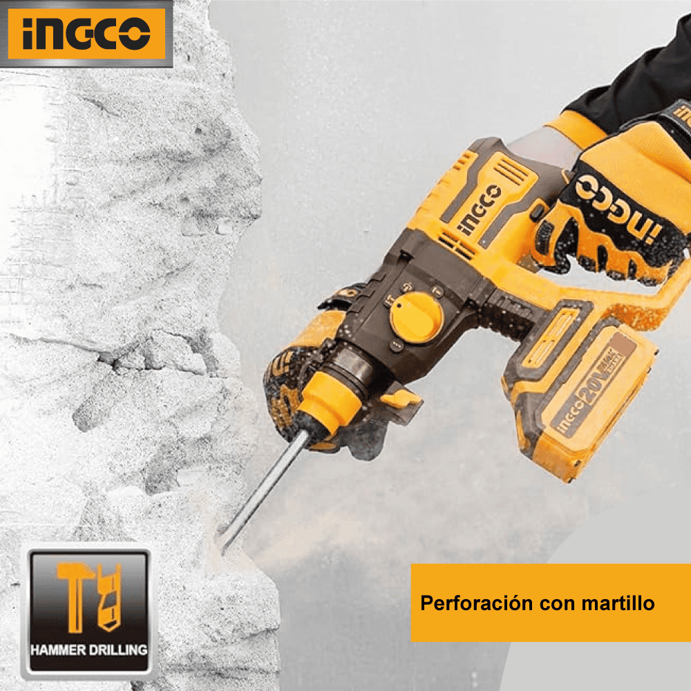 CRHLI20208 ROTOMARTILLO A BATERIA 20VOLT2.0J3