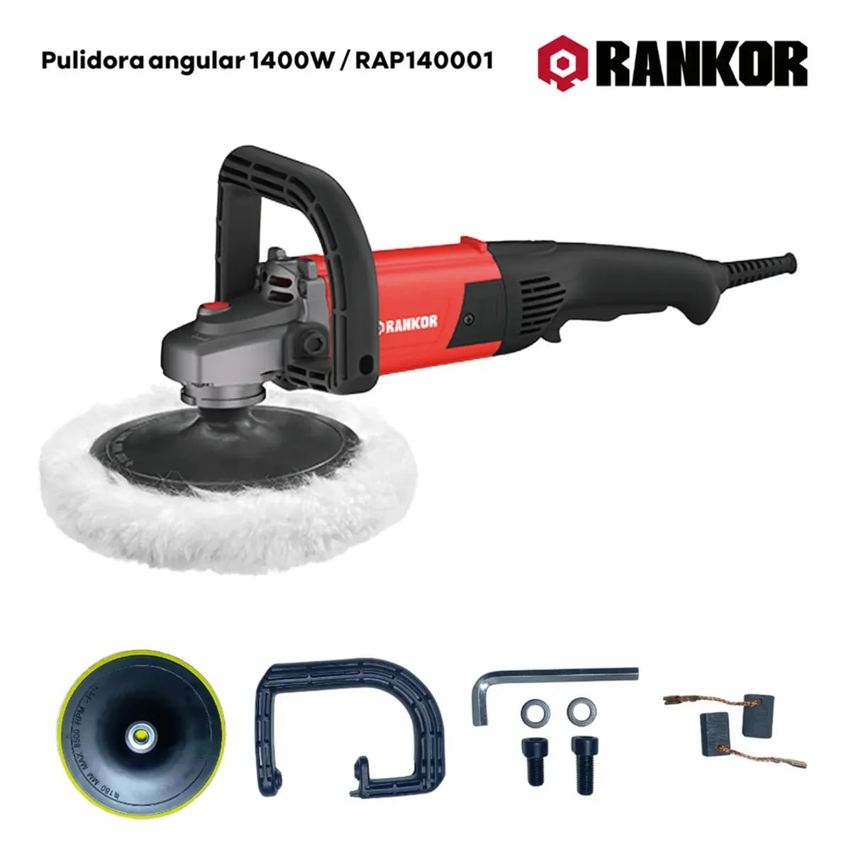 Pulidora angular 1400W RAP1400011