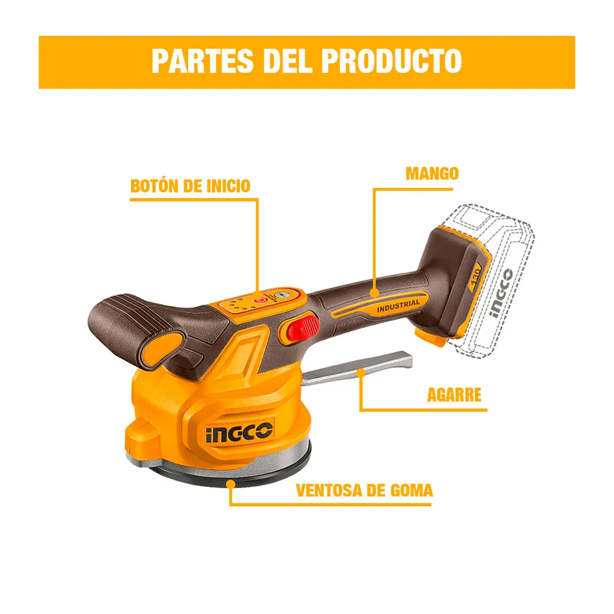 CTVLI2001
Máquina vibradora de baldosas inalámbrica 20V 130MM(5-1/9'')
60KG SOLO4