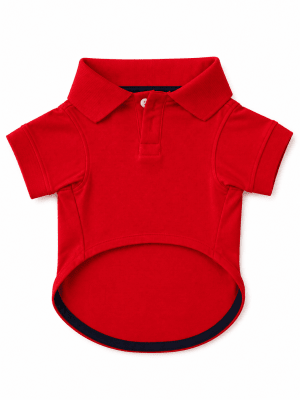 POLO PIQUE ROJO1